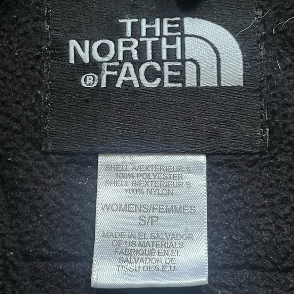The North Face Denali Black Fleece Polyester Nylon Outdoor Jacket Size S Fall - Picture 3 of 8